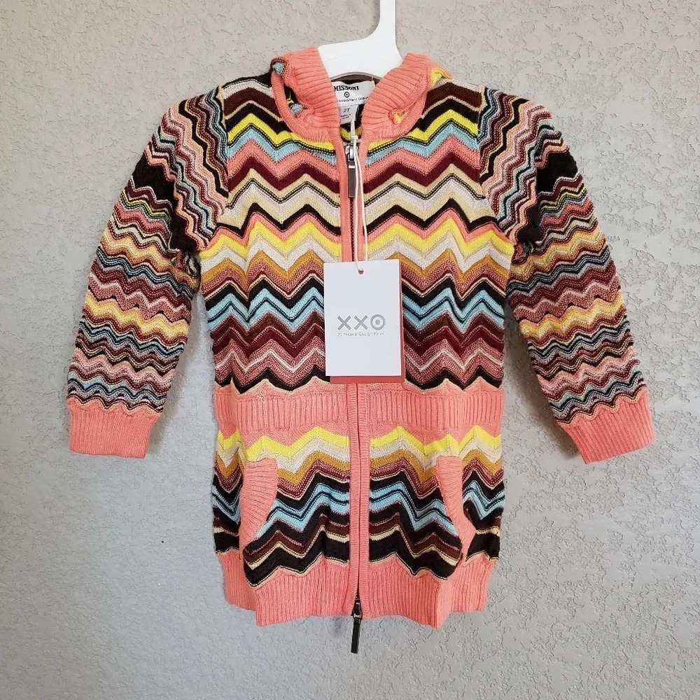 Missoni  for target kids cardigan